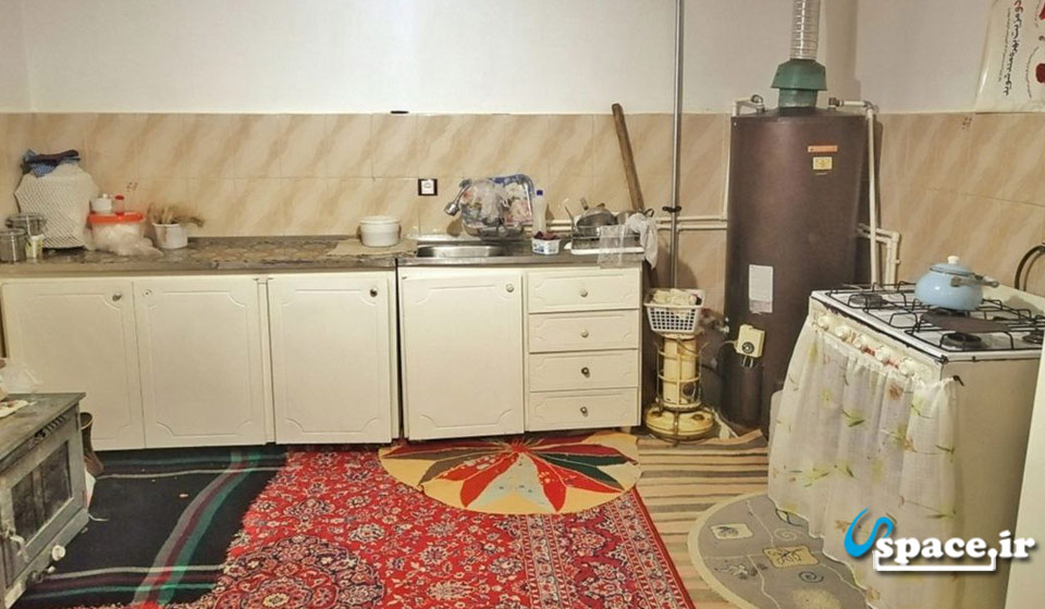 نمای آشپزخانه خانه بومی فاطمه خانوم - درگز - روستای پرکند